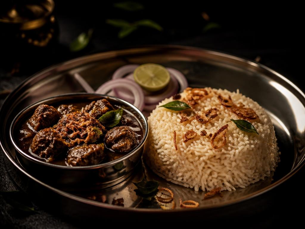 Beef Gravy & Ghee Rice Combo